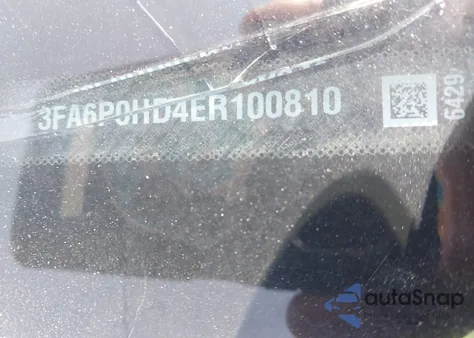 2014 Ford Fusion Se из США, поврежденный, VIN 3FA6P0HD4ER100810